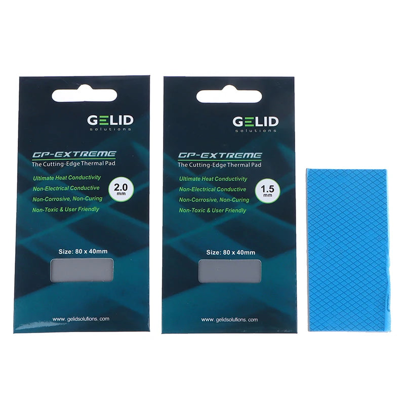 GELID  15W/MK Thermal Pad CPU/GPU Graphics Motherboard Silicone Grease Pad Heat Dissipation Silicone Pad