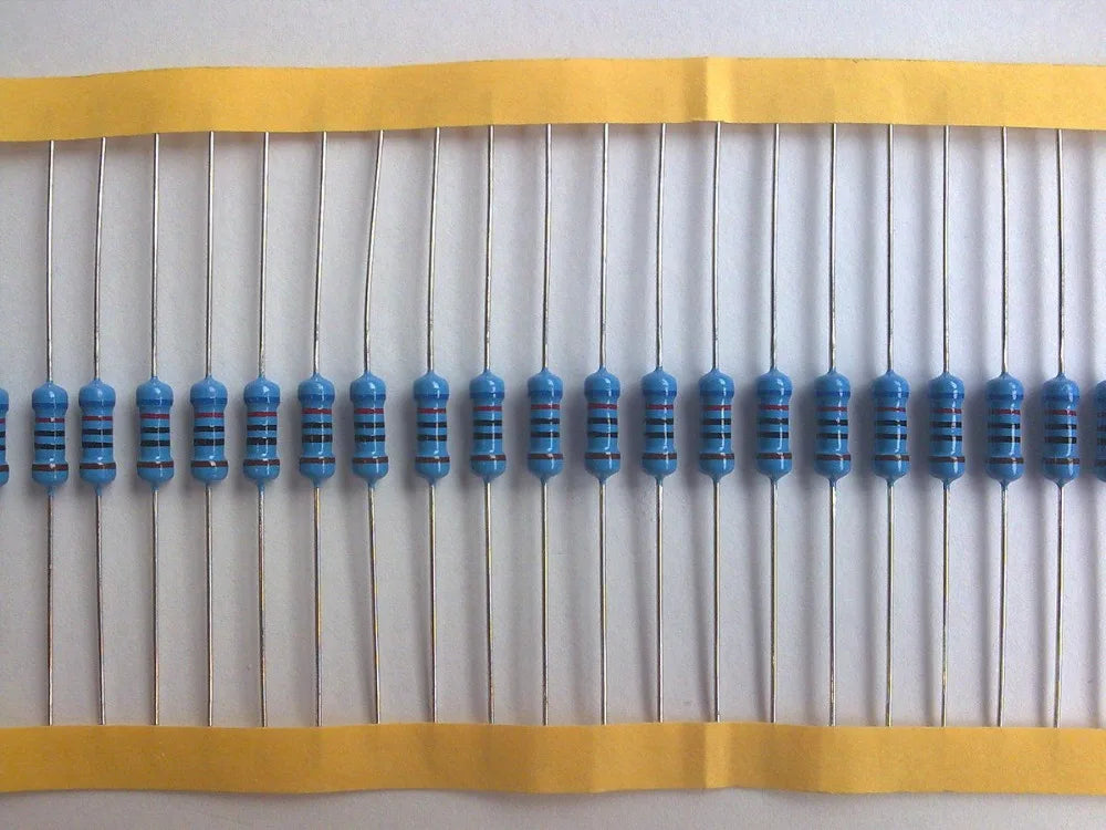 100pcs 470 ohm 1/4W 470R Metal Film Resistor 470ohm 0.25W 1% ROHS