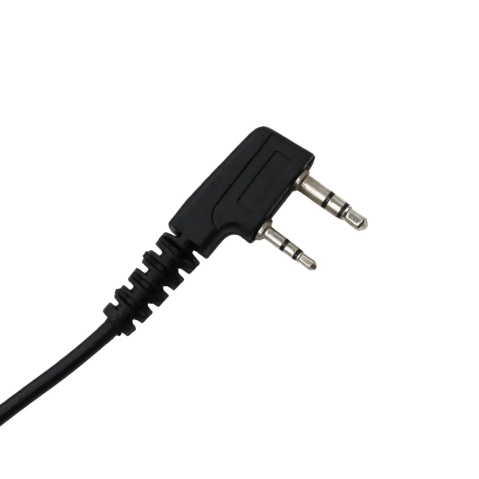 Acoustic Air Tube Headset 2 Pin PTT Earpiece Earphone for Baofeng UV-5R BF-888S UV-21 pro Quansheng UV-K5 Walkie Talkie Accessor