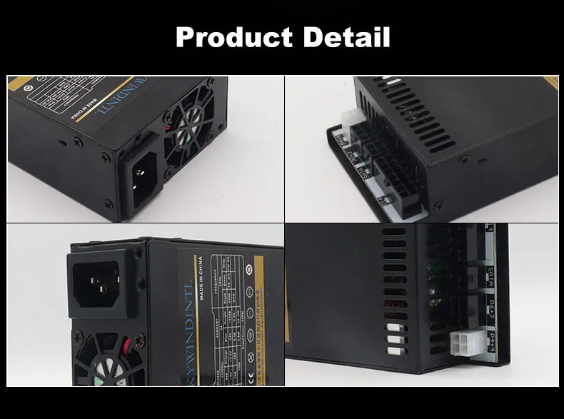 T.F.SKYWINDINTL Flex PC PSU 400W Small 1U Power Supply Rated 350W Full Module 80plus Gold For K39 A4 S3 G5 ITX Mini Case 220V