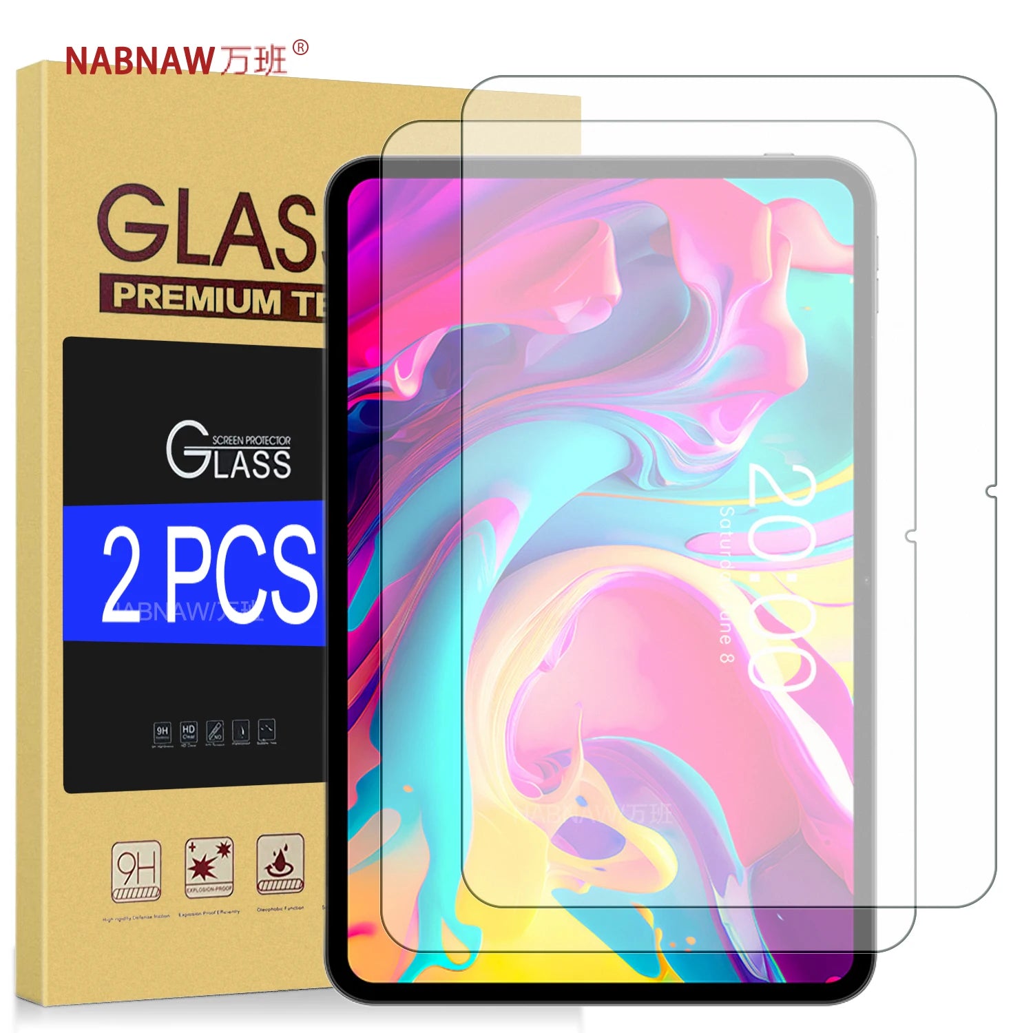 For Teclast T65 2026 HD Tempered Glass Film Screen Protector For Teclast T65 2026 13.4 inch Anti Scratch Easy To Install 2-Pack