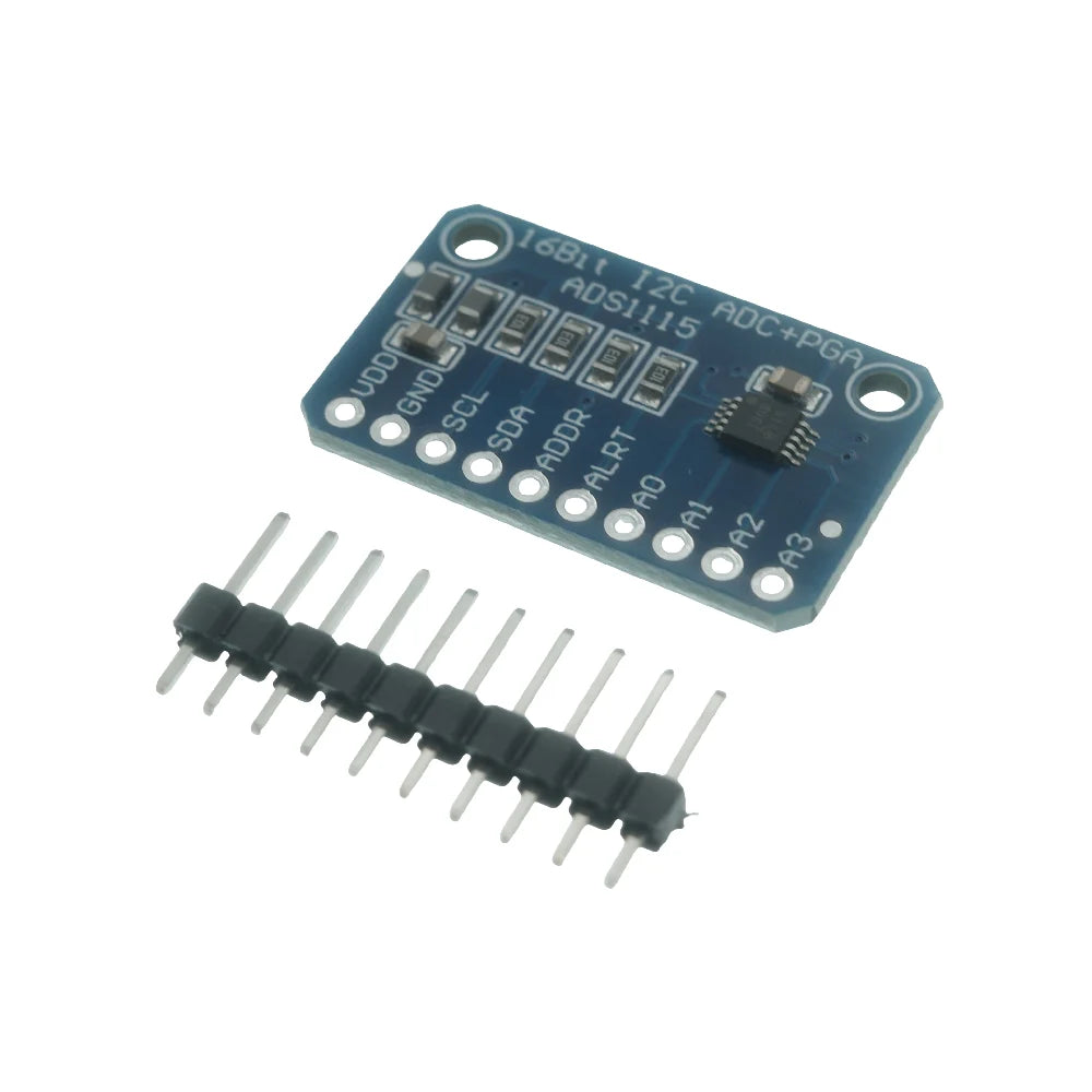 ADS1115 Ultra Small 16 Bit Precision Analog-to-digital Converter ADC Development Board Module 4-channel