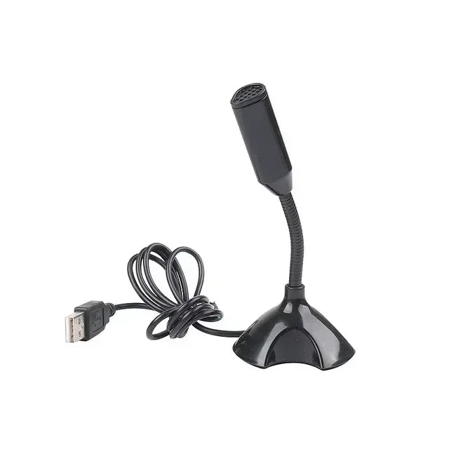Professional USB Microphone Kit for Computer Laptop Adjustable Desktop Stand Gaming Mic for Streaming Podcast ASMR Discord Zoom