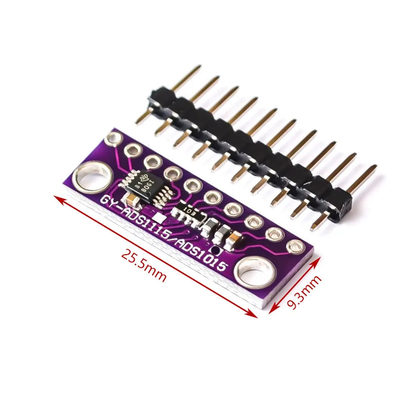 ADS1115 ADS1015 Ultra-Small 16-Bit Precision Analog-to-Digital Converter ADC Development Board Module