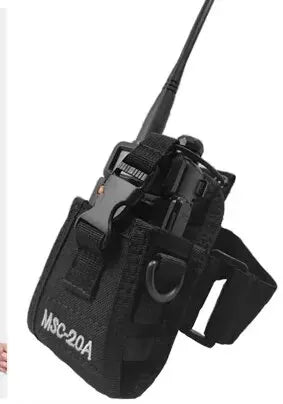 Walkie Talkie Universal Pounch Nylon Case Two Way Radio Holder Bag for Motorola for Baofeng MSC20A