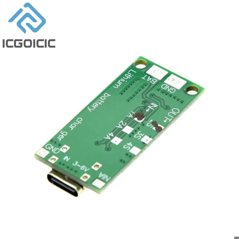 2S 3S 4S Type-C To 8.4V 12.6V 16.8V Step-Up Boost LiPo Polymer Li-Ion Charger 7.4V 11.1V 14.8V 18650 Lithium Battery
