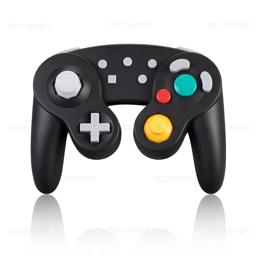 Bluetooth-Compatible Gamecube Controller For NS Switch 2/Switch Console Gamepad For Steam/Andriod/PC Joystick with Turbo Functio