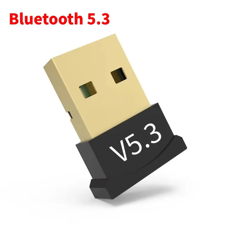 USB Bluetooth 5.4 Adapter Transmitter Bluetooth Receiver Audio Bluetooth Dongle Wireless USB Adapter for Computer PC Laptop