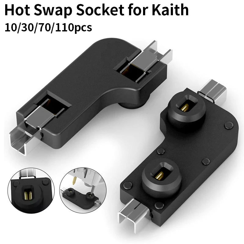 110pcs/70/30/10pcs Kailh Hot-swappable PCB Socket CPG151101S11 For Outemu Cherry MX Switches Mechanical Keyboard Axis DIY