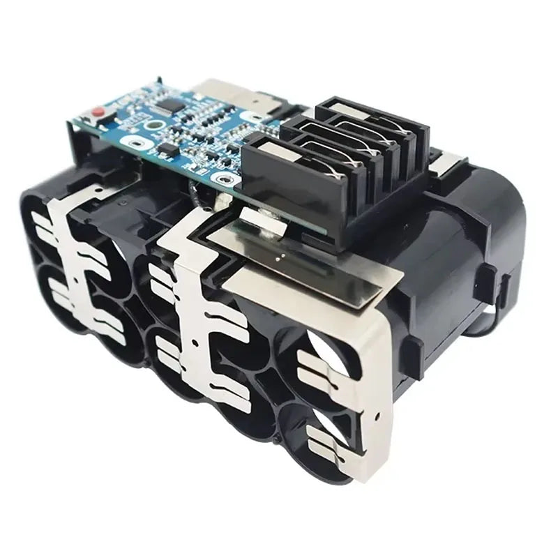 For M18 Li-ion Battery Plastic Case PCBA Charging Protection Board Box Shell For Milwaukee 18V Lithium Battery Housing BMS Label