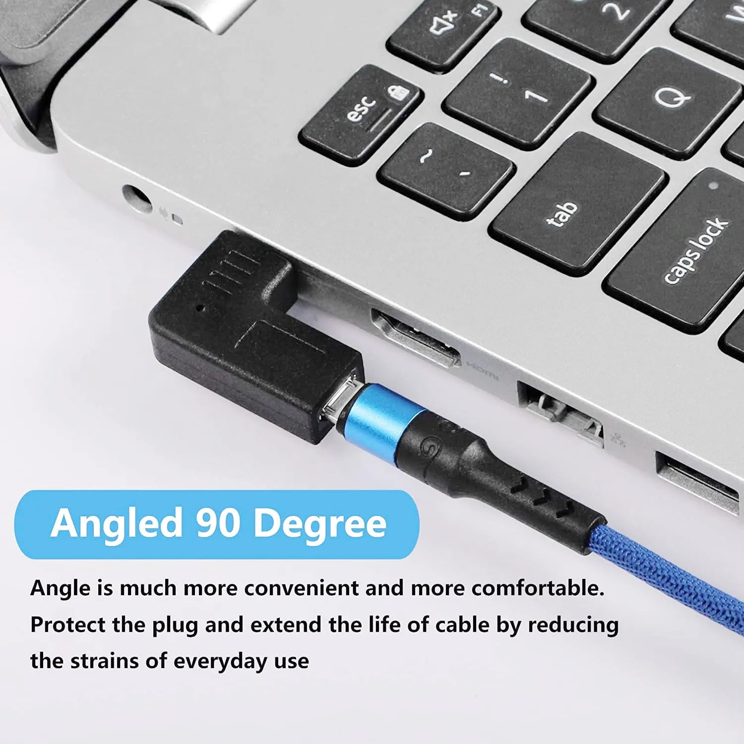 1pc 90 Degree Right Angle USB Type C Male to Mini 5 Pin USB Female Charge Data Sync Adapter Connector For Camera GPS Dash Cam
