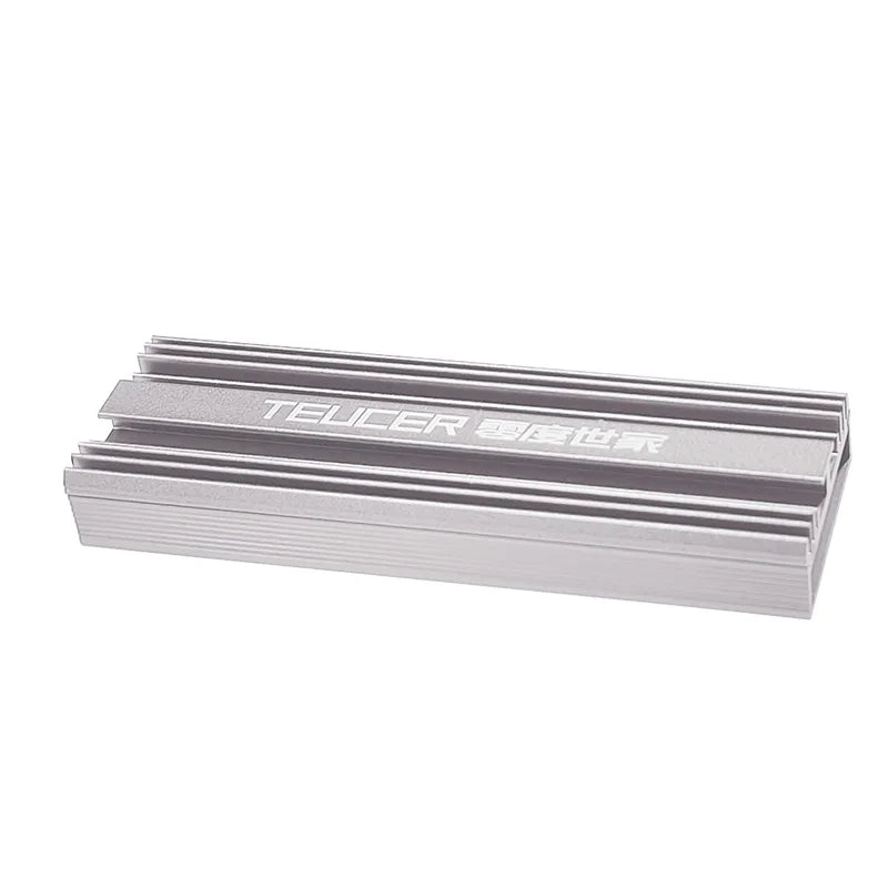 TEUCER SSD Heatsink M.2 NVME Solid State Disk Drive PC Radiator with Thermal Silicone pad for Desktop PC M.2 NVME PS5 Heatsink
