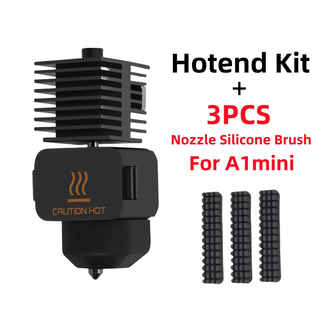 Hotend Kit For Bambu Lab A1/A1 Mini/A2L Fast Speed Hot End Assembly 0.2/0.4/0.6/0.8mm Hardened steel Nozzle 3D Printer Part