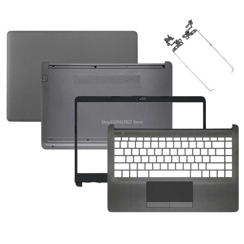 For HP 14-CF 14-DF 14-DK 14-DP 14S-CR 14S-CF 240 G8 245 G8 340 G5 TPN-I130 I135 LCD Back Cover Bezel Palmrest Bottom Case Gray