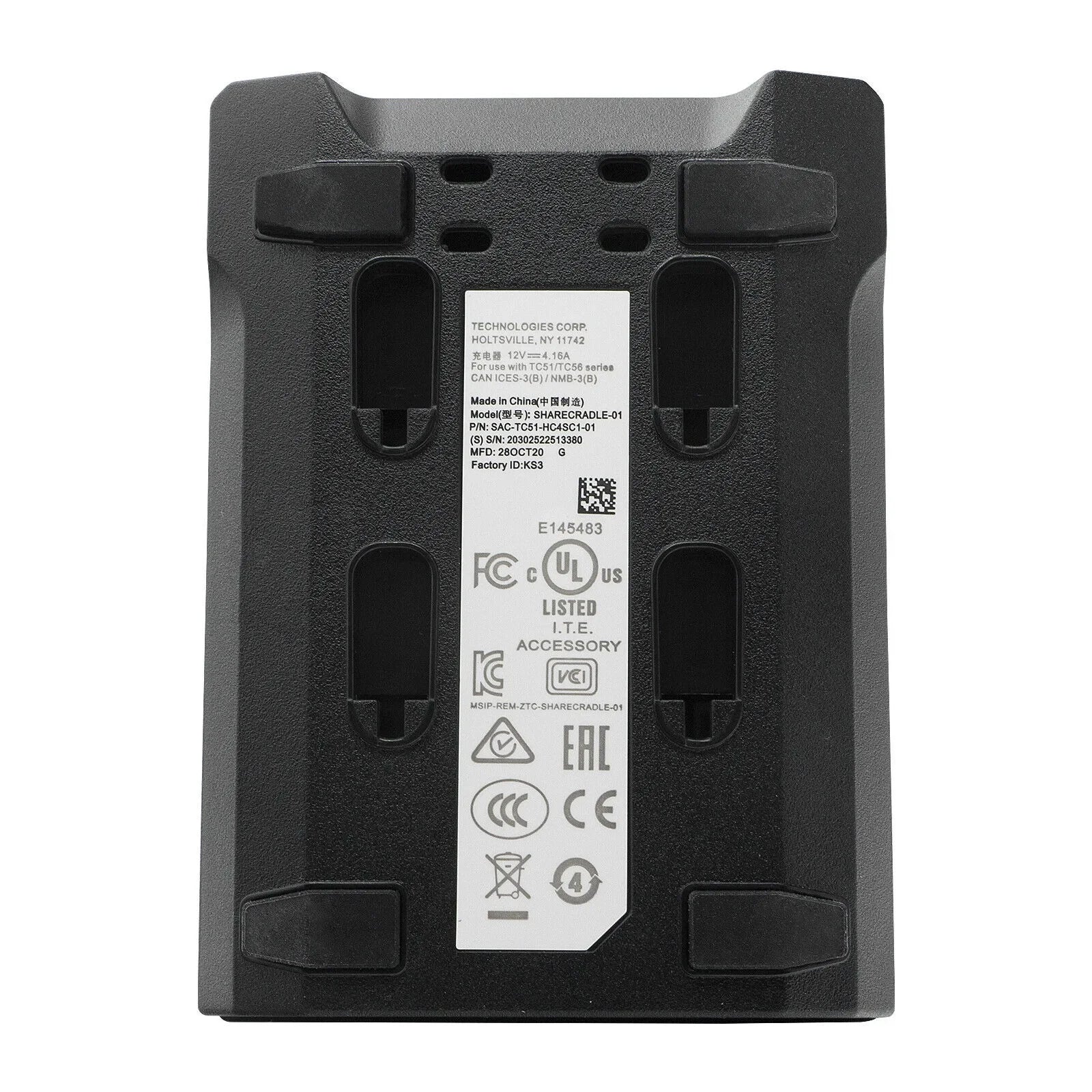 SAC-TC2Y-4SCHG-01 Battery Charger for Zebra TC21 TC26 Scanners ，Brand New