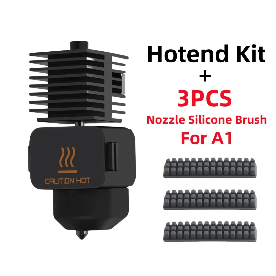 Hotend Kit For Bambu Lab A1/A1 Mini/A2L Fast Speed Hot End Assembly 0.2/0.4/0.6/0.8mm Hardened steel Nozzle 3D Printer Part