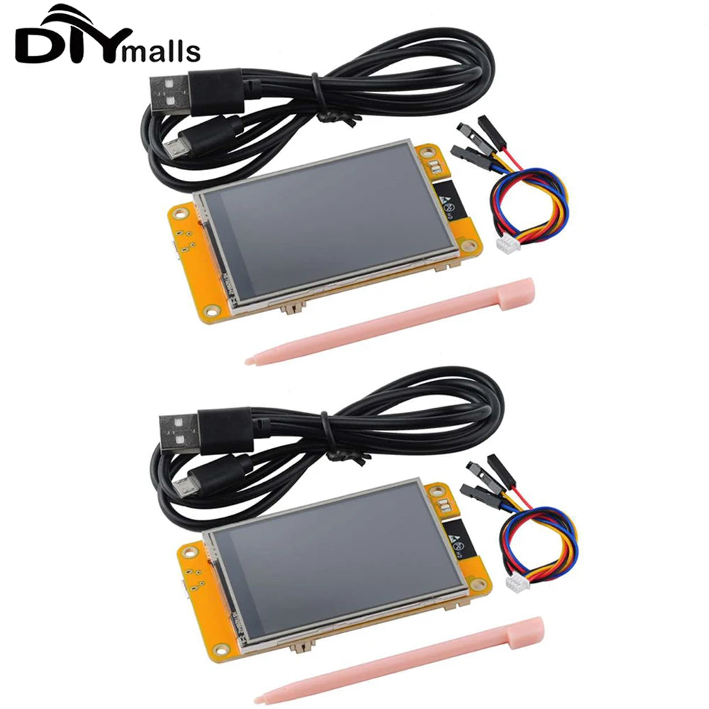 2.8" ESP32-2432S028R ESP32 Display ILI9341 Resistive Touchscreen TFT LCD Module ESP-WROOM-32 Development Board + Acrylic Case