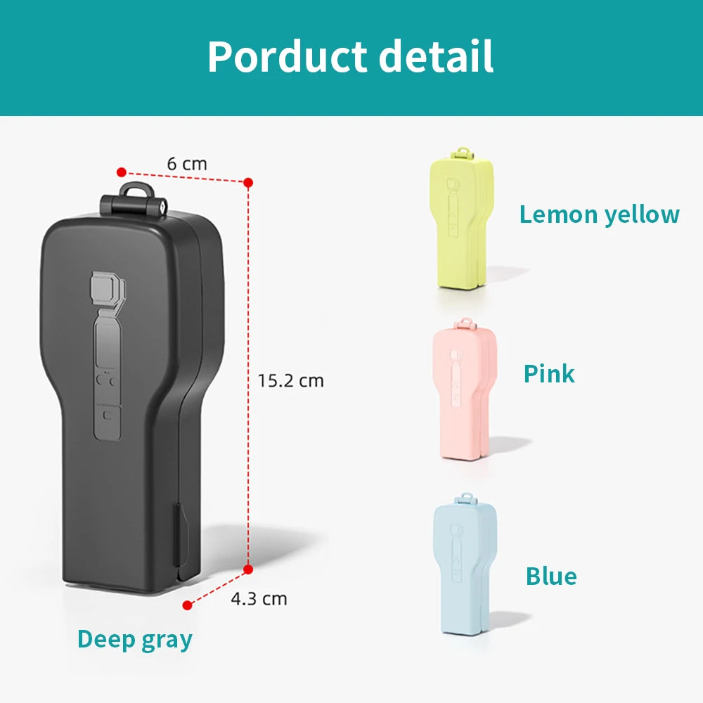 Flip Protective Case for DJI Osmo Pocket 4 Shockproof Anti-Scratcht Protective Cover Shell for DJI Pocket 4 Accessories