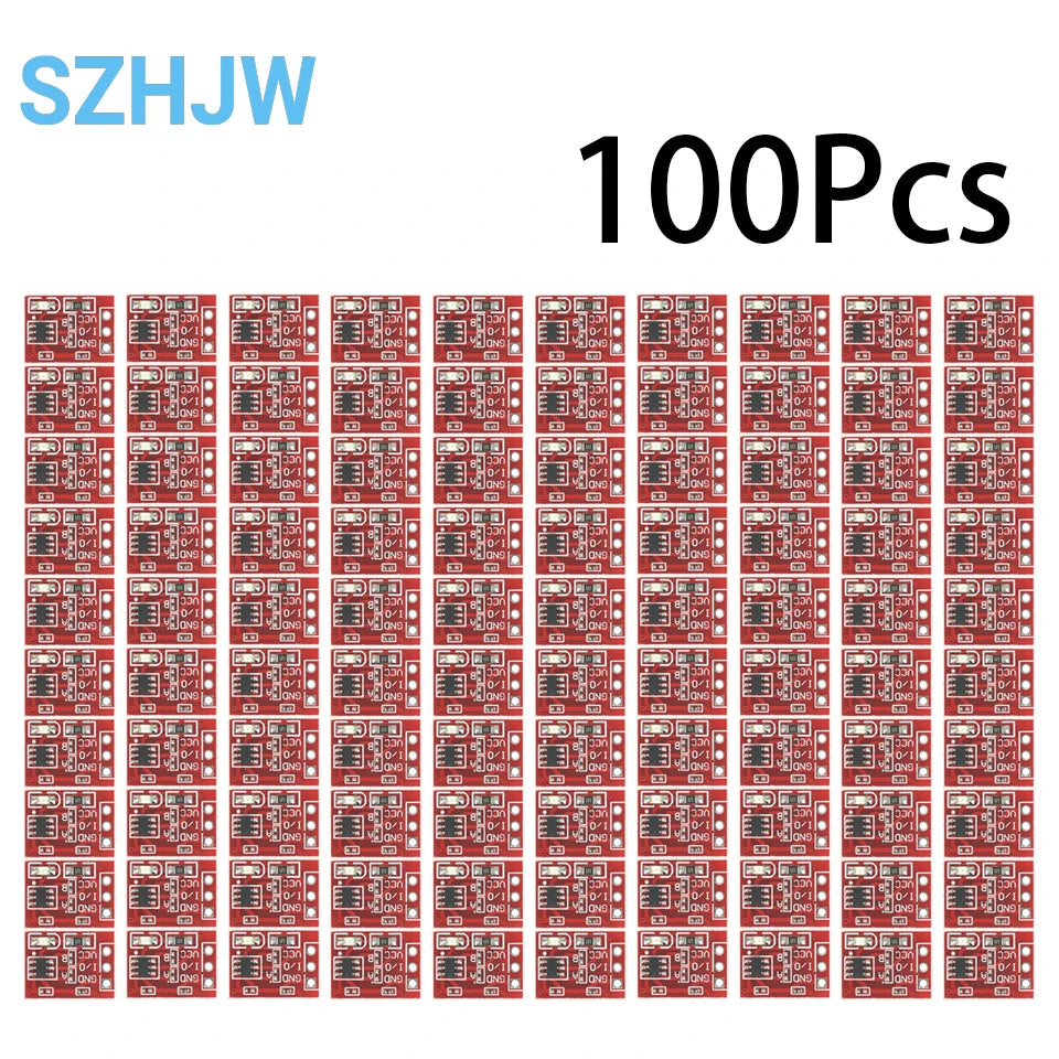 10/20/40/50/100PCS TTP223 Touch Button Module Capacitor Type Single Channel Self Locking Touch Switch Sensor
