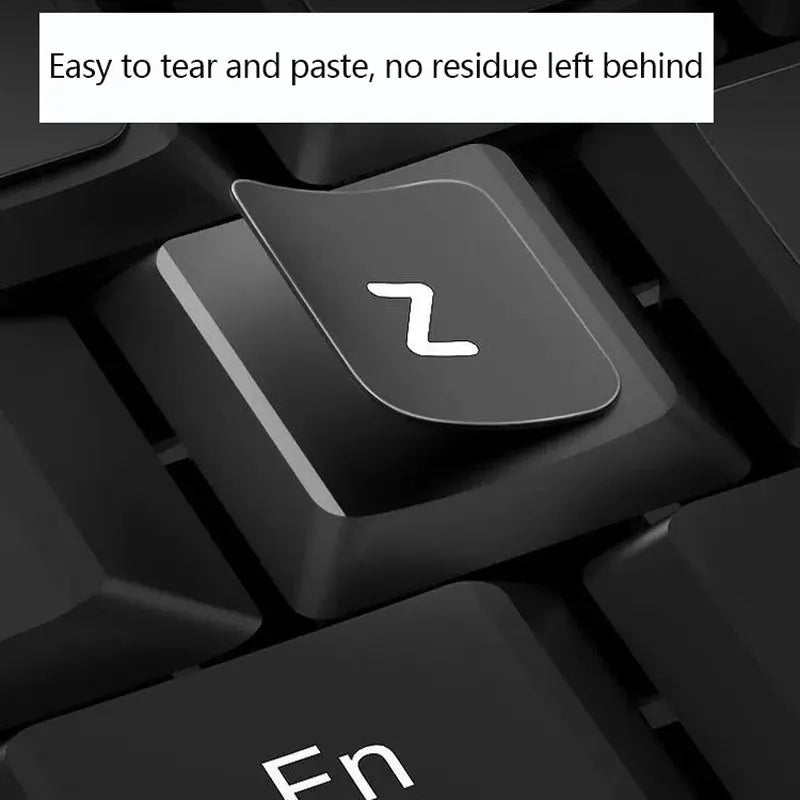 Keyboard Letter Stickers, Computer Keyboard Keycaps Repair Stickers, English Stickers, Notebook Frosted Self-Adhesive Stickers