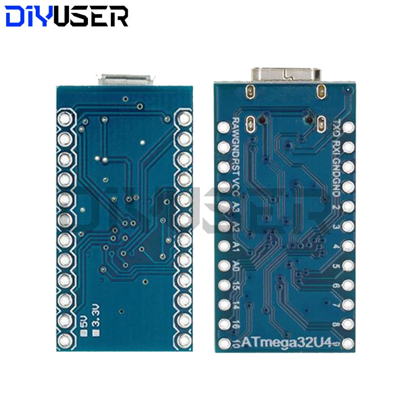 MICRO/MINI/TYPE-C USB ATMEGA32U4 Module 5V 16MHz Board ATMEGA32U4-AU/MU Controller Pro-Micro Replace Pro Mini