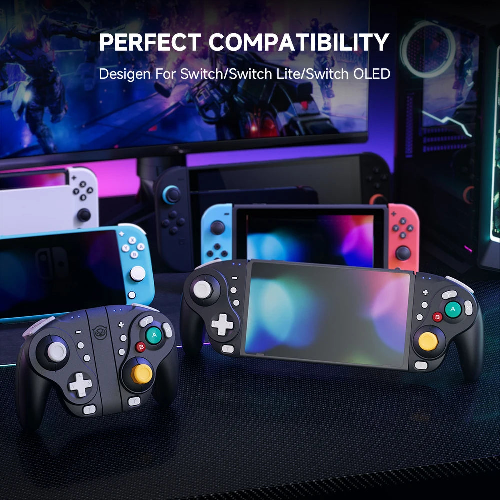 NYXI for Switch2 Wizard Bluetooth Game Controller Wireless Gamepad Black Joypad