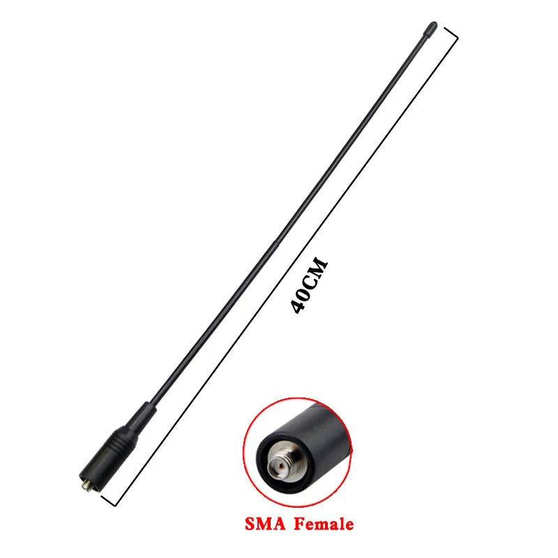 771 Antenna Gain Antenna VHF/UHF SMA Female/Male For Baofeng UV-82 UV-5R Walkie-Talkie Quansheng UV-K5 UV-K6 Ham Radio