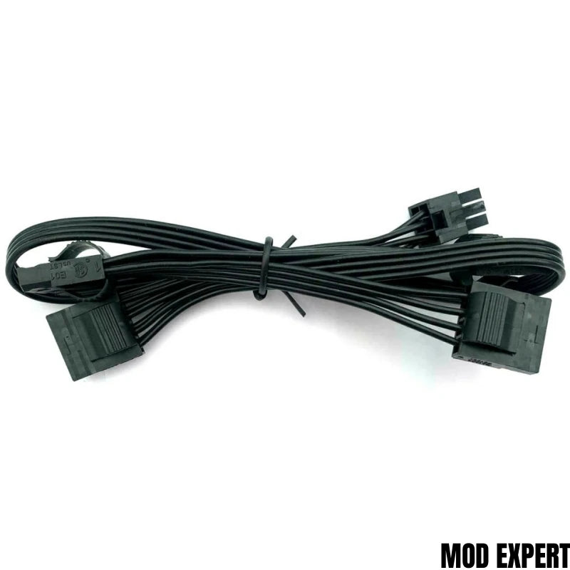 Modular Power Cable for Gigabyte UD750GM, UD850GM, UD1000GM, GPU PCI-E 8Pin 6+2Pin, CPU 4+4Pin, SATA, Molex IDE 4Pin, ATX 24Pin