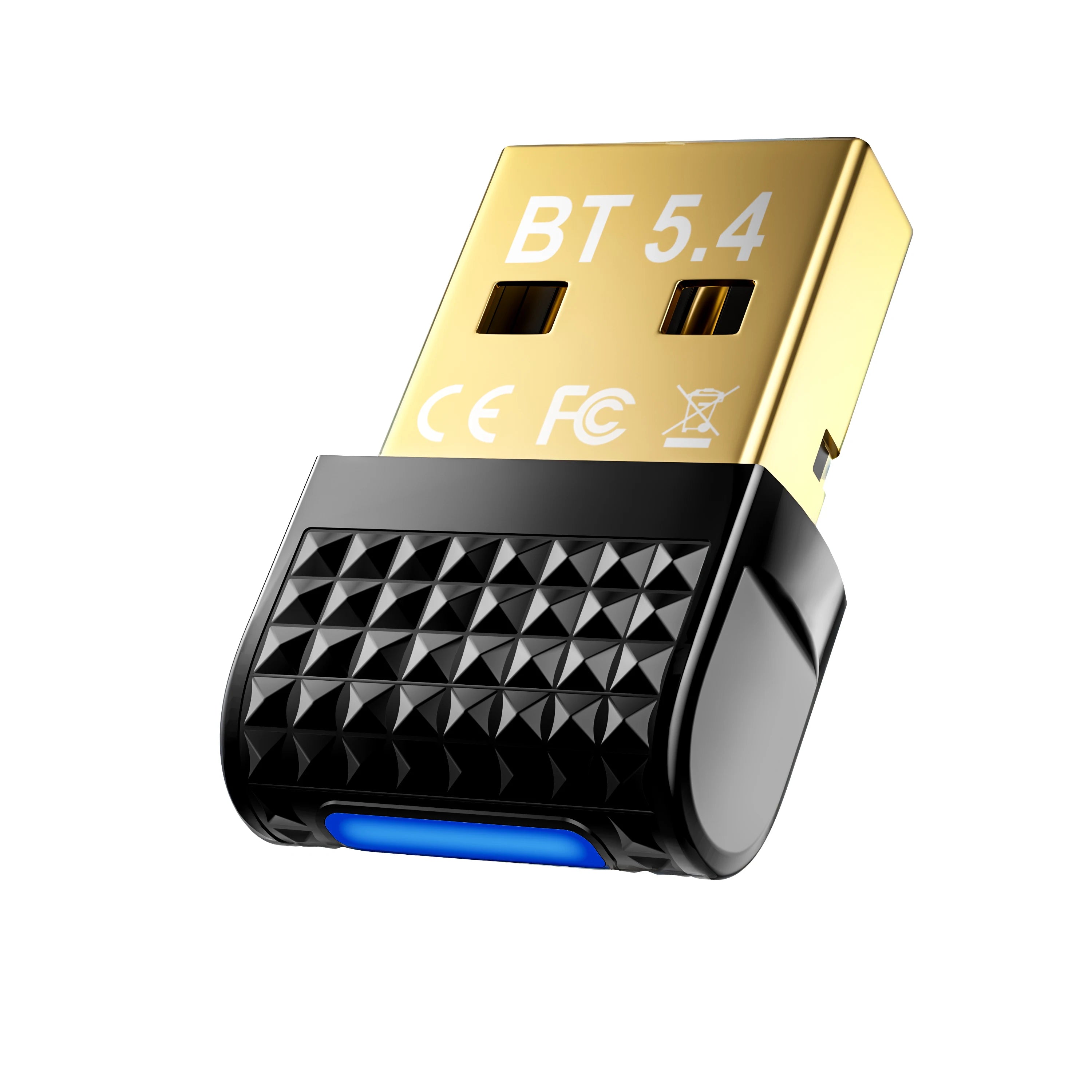 USB Bluetooth 5.4 Adapter Transmitter Bluetooth Receiver Audio Bluetooth Dongle Wireless USB Adapter for Computer PC Laptop