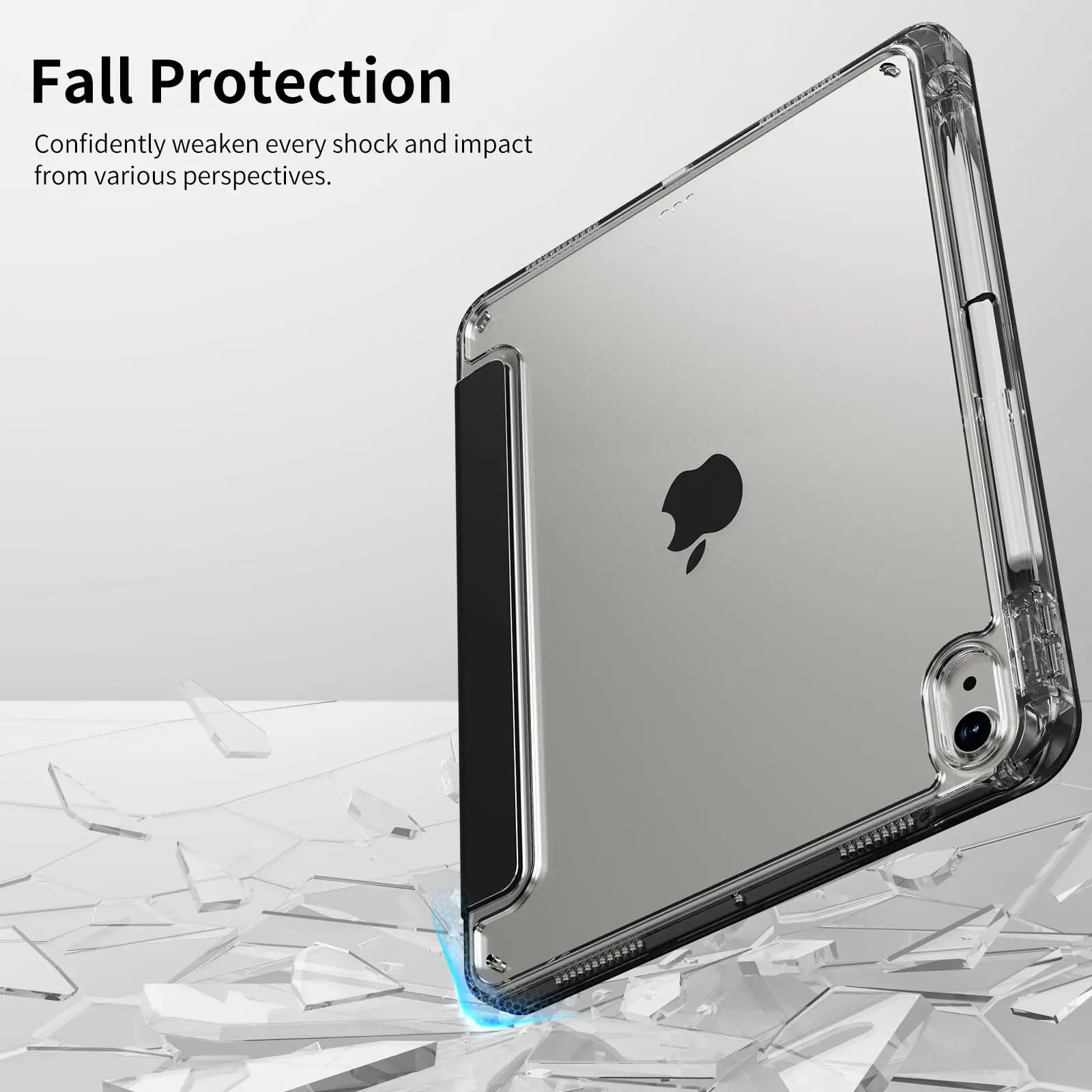 Y-3 Case for iPad Air Pro Mini 8.3 9.7 10.2 10.9 11 12.9 13 11th 10th 9th 8th 7th 6th 5th Generation Magnetic Flip Smart Cover