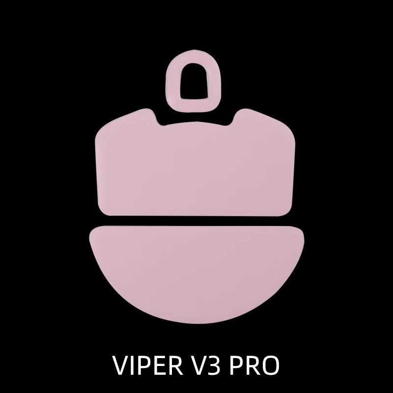 1 Pack Original Esports Tiger ICE V2 Mouse Skates Mouse Feet For Razer Viper V3 PRO White Arc PTFE Mice Feet Glides