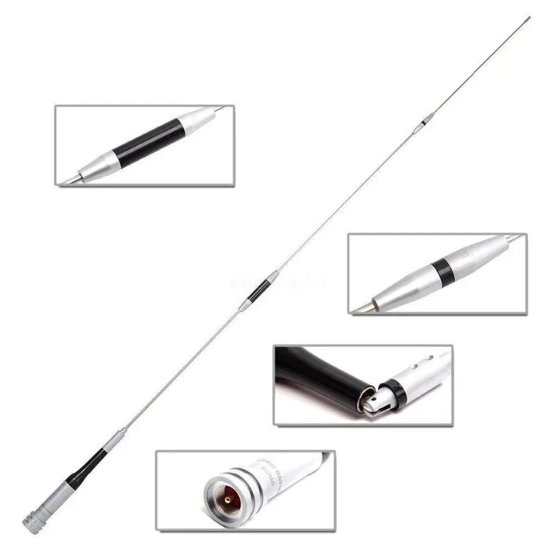 High Gain Antenna Diamond SG-7500 Dual Band VHF/UHF 144/430MHz Stainless Steel 150W 3.5/6.0dBi Antenna for Ham Car Mobile Radio
