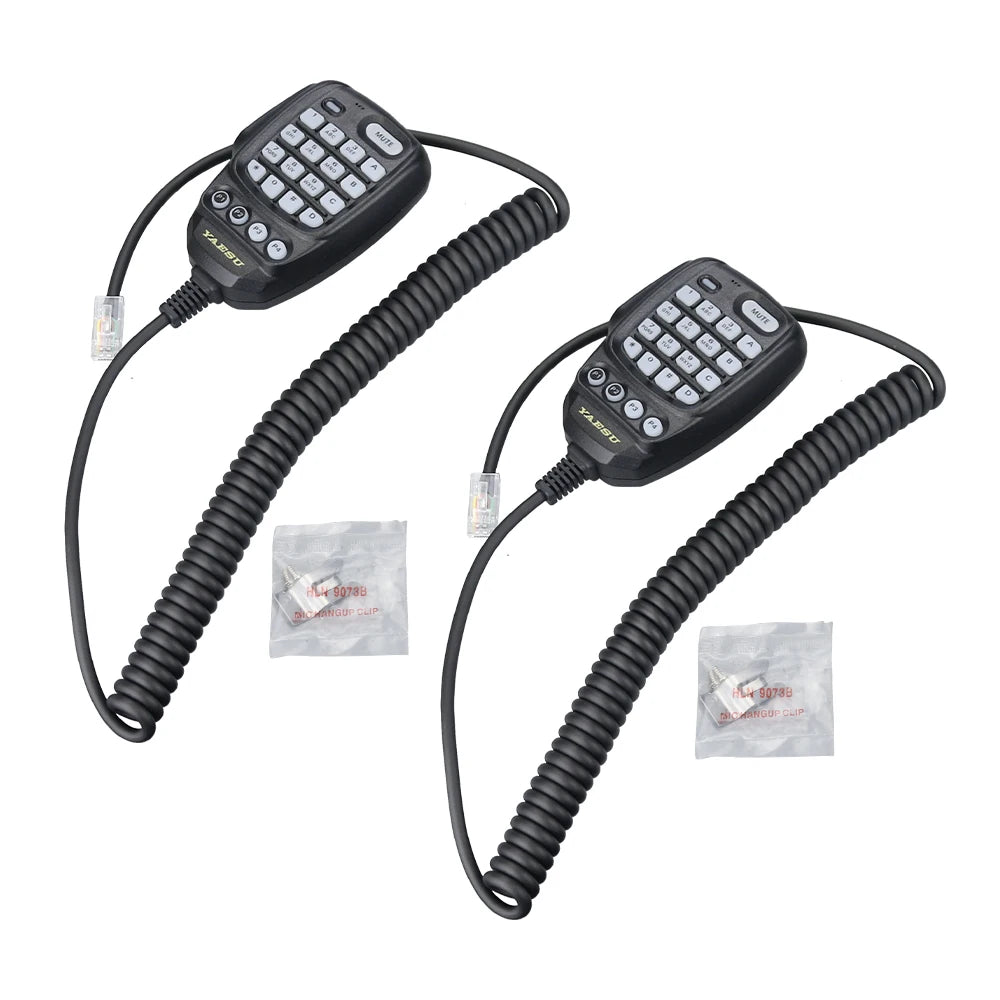 SSM-85D Handheld Speaker Microphone Car Mic with DTMF Keypad and Reinforced Cable for YAESU FTM-300DR FTM-200DE FTM-200DR FTM-50
