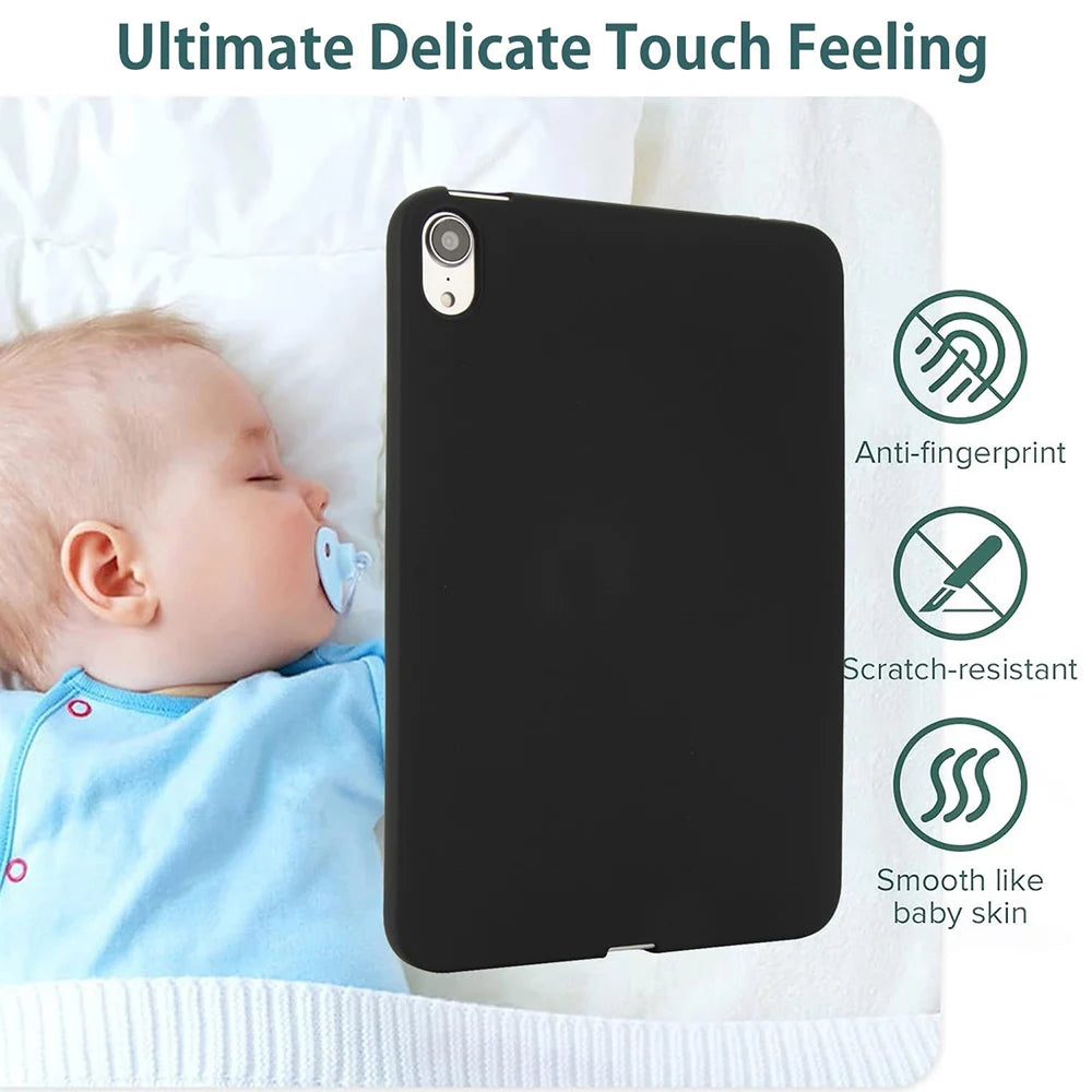 Soft Case For iPad Mini 7 6 8.3 9th 8th 7th Gen 10.2 Case iPad Air 11 13 M4 M3 M2 2026 2025 2024 Mini 5/4/3/2 Air 5 4 Case Cover