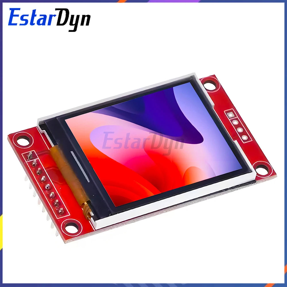 1.8" ST7735S TFT LCD Display 128x160 SPI 3.3V/5V for Raspberry Pi ESP32 MicroPython Smart Home IoT