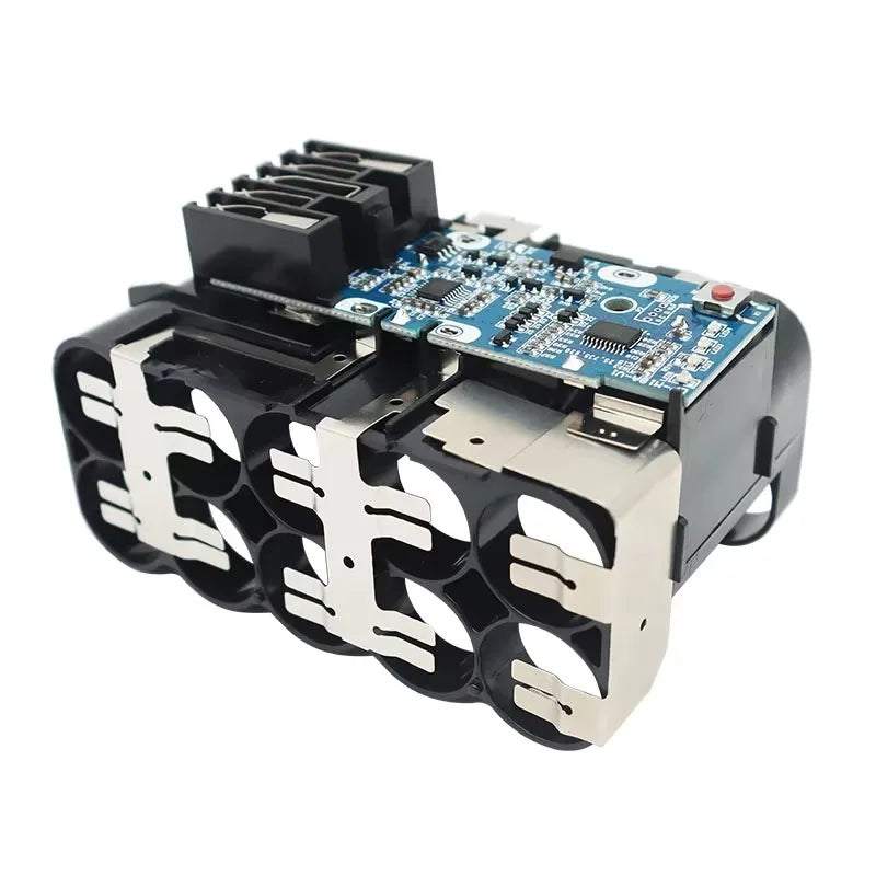 For M18 Li-ion Battery Plastic Case PCBA Charging Protection Board Box Shell For Milwaukee 18V Lithium Battery Housing BMS Label