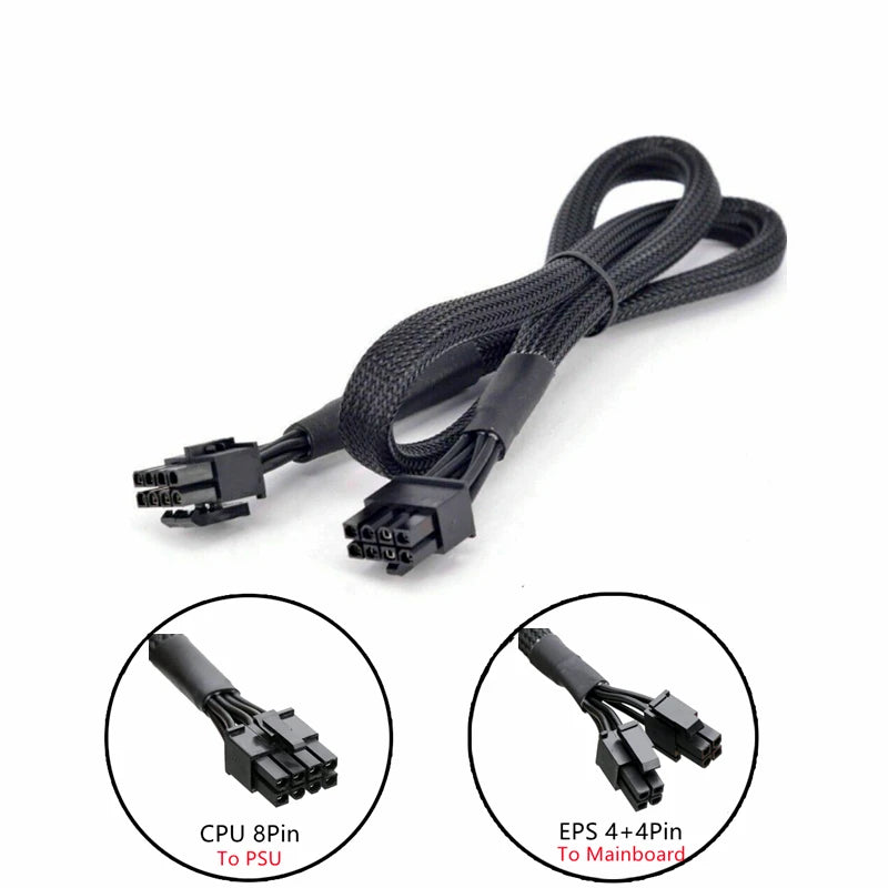 Modular Power Cable for Gigabyte UD750GM, UD850GM, UD1000GM, GPU PCI-E 8Pin 6+2Pin, CPU 4+4Pin, SATA, Molex IDE 4Pin, ATX 24Pin
