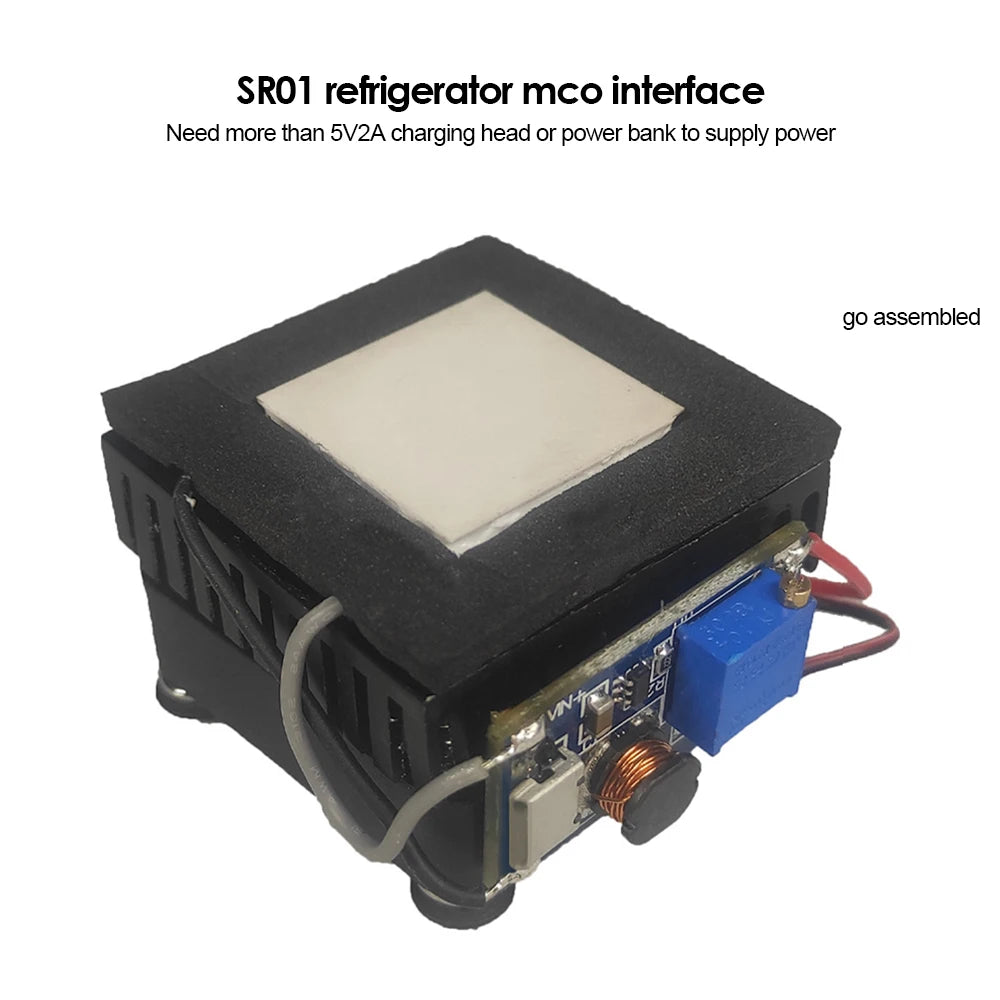 2026 New SR-01 5V Thermoelectric Cooler Peltier Elemente Module 40*40MM 5V Semiconductor Refrigeration Chip Easy to DIY/Assemble