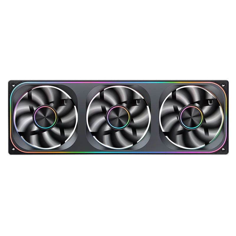 JONSBO ZA-120/240/360 Case Cooling Fan ARGB 12cm Connected Building Block Fan PWM Silent Chassis Fan