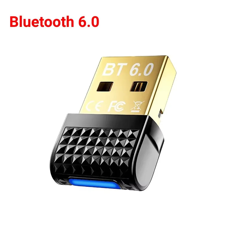 USB Bluetooth 5.4 Adapter Transmitter Bluetooth Receiver Audio Bluetooth Dongle Wireless USB Adapter for Computer PC Laptop