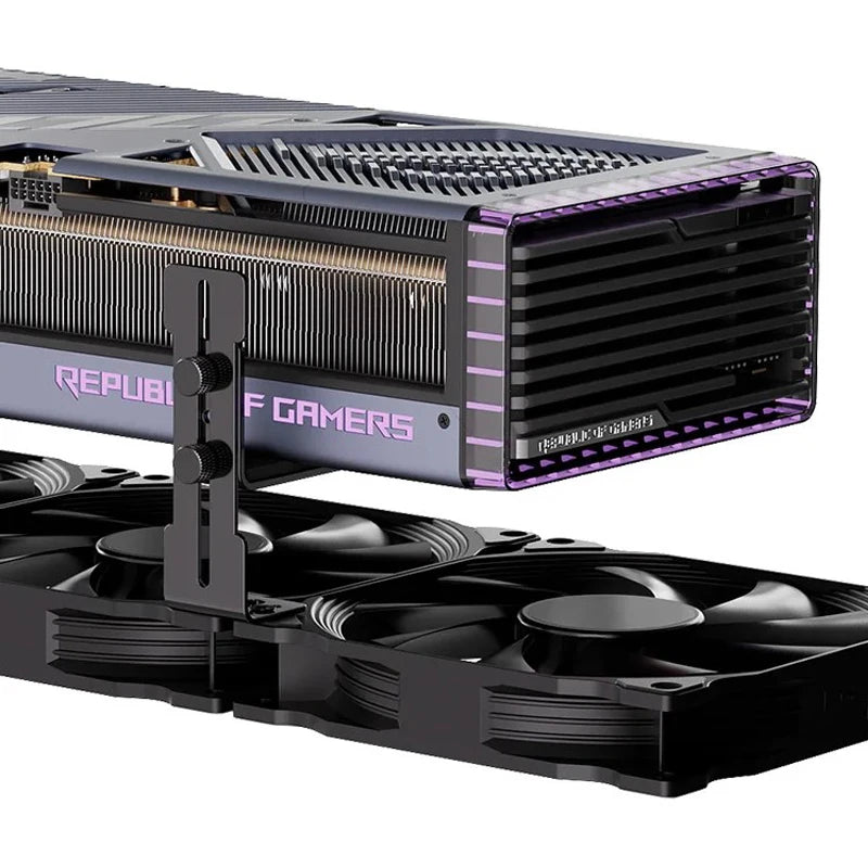 GPUHOLD Graphics Card Holder Adjustable Video Card Bracket GPU Holder for ITX/ATX Desktop PC Case Accessory Prevent Sagging