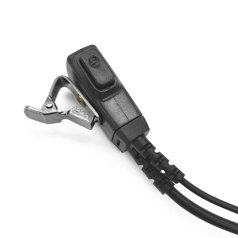 RISENKE Radio Headset for Motorola CP010, CP140, GP68, EP450, DEP450, Acoustic PTT Earpiece, Secret Agent Security