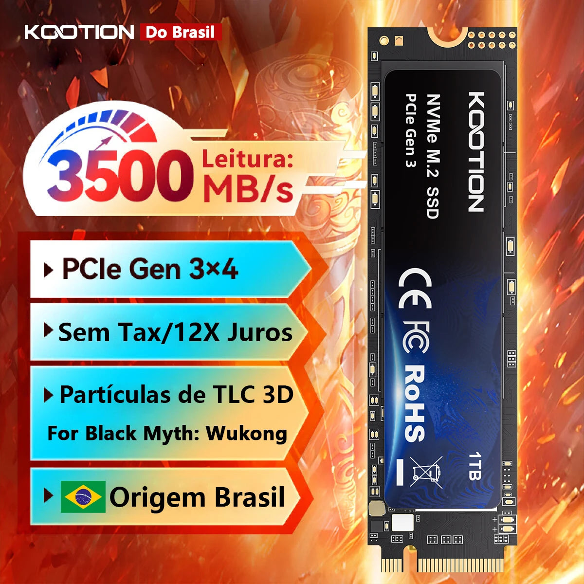 KOOTION X15 Internal Solid State Drive NVME M.2 PCIe 3.0 SSD 256GB 512GB Gen3*4 2280 Hard Disk HDD for Laptop Desktop