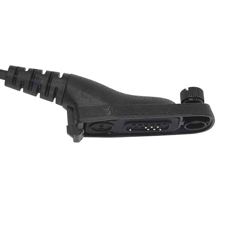 RISENKE-XPR7550E Earpiece for Motorola, APX4000, APX5000, APX6000, APX7000, APX8000, Radio Headphone with PTT Mic