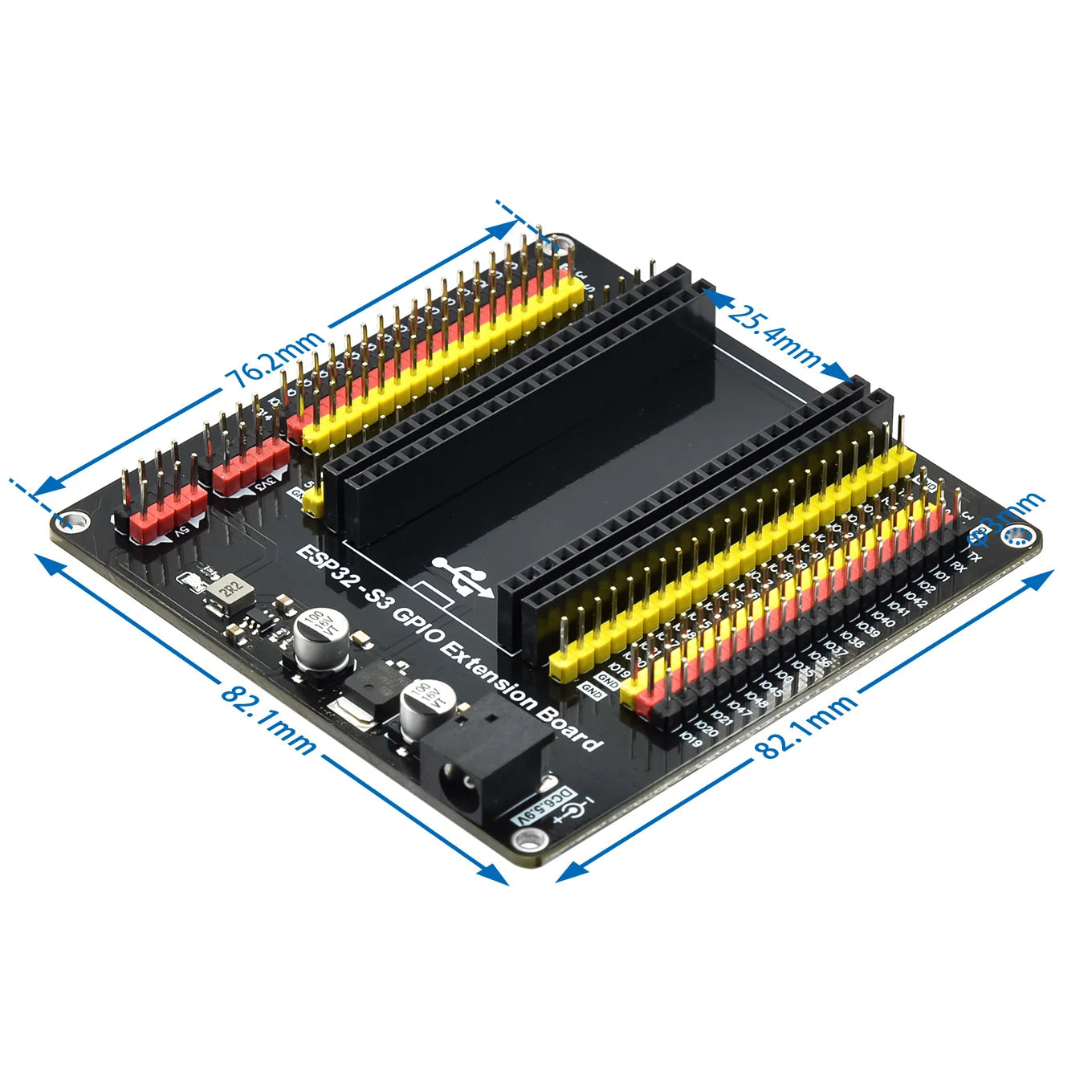 ESP32-S3 GPIO Expension Board Digital ESP32 IOT Development Board IO Pin DC-Powered