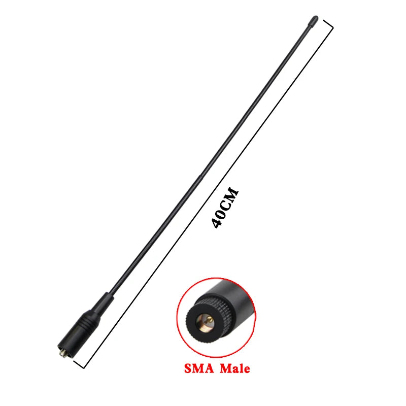 771 Antenna Gain Antenna VHF/UHF SMA Female/Male For Baofeng UV-82 UV-5R Walkie-Talkie Quansheng UV-K5 UV-K6 Ham Radio