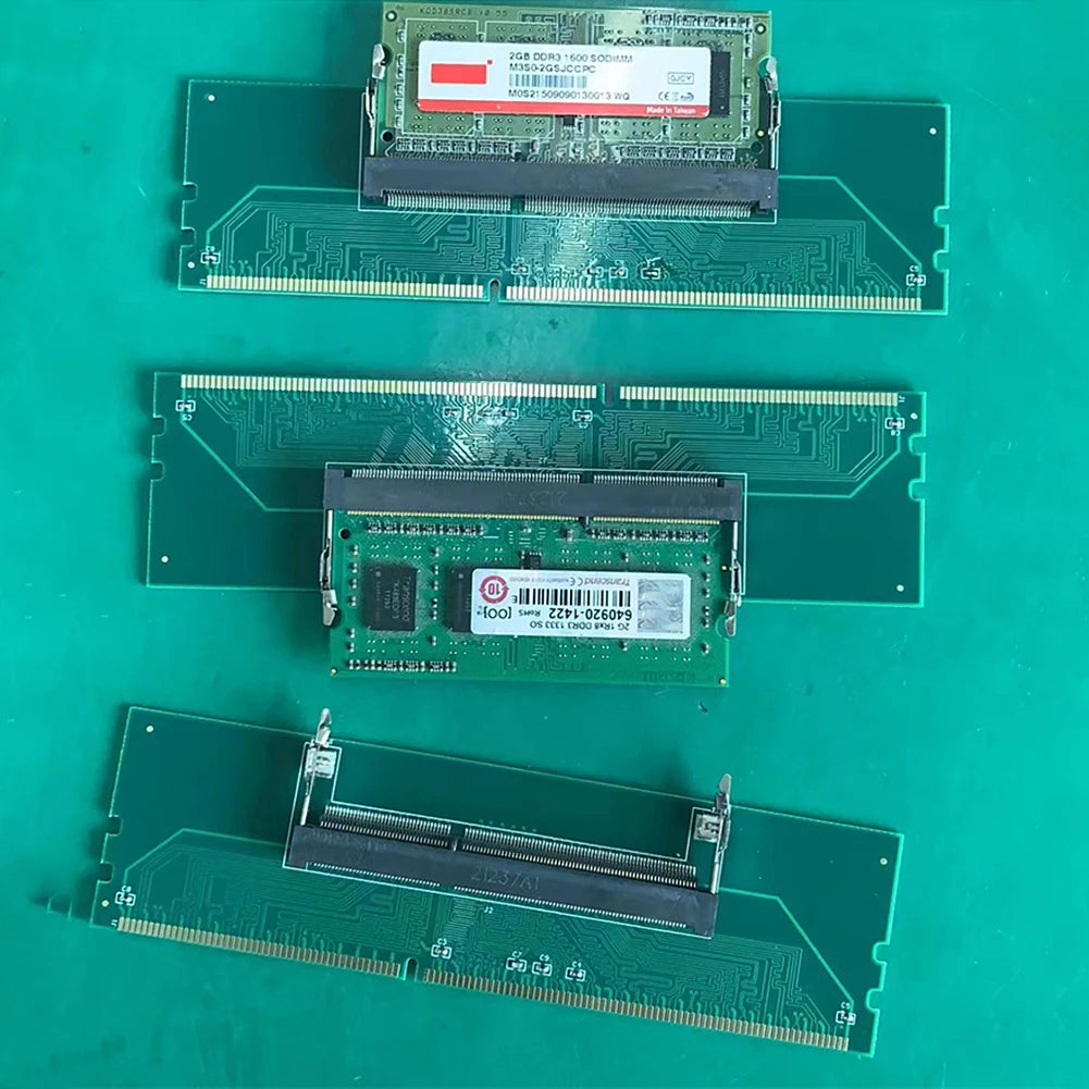 Laptop To Desktop Memory RAM DDR3 DDR4 DDR5 Memory Adapter Connector Card