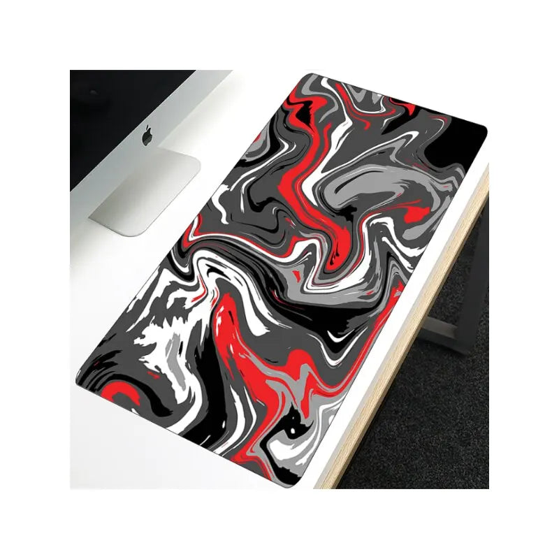 Anime Mouse Pad Large Gaming Desk Mat Extended Non-Slip Rubber Base Stitched Edge Keyboard Mat Kawaii Mousepad for Laptop Gamer