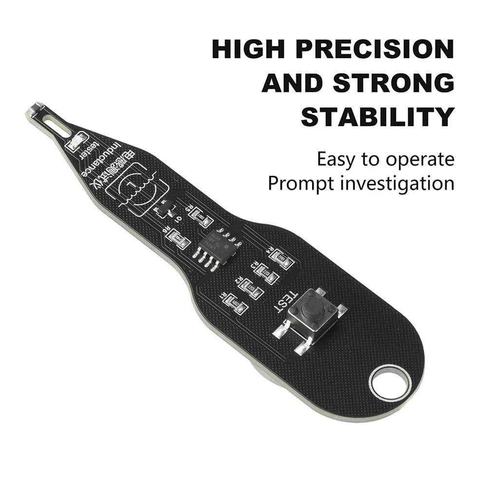 Inductance Tester Motherboard Coil Tester Inductor Detector Repair Tool Electromagnetic Induction Quick Fault Check Tool