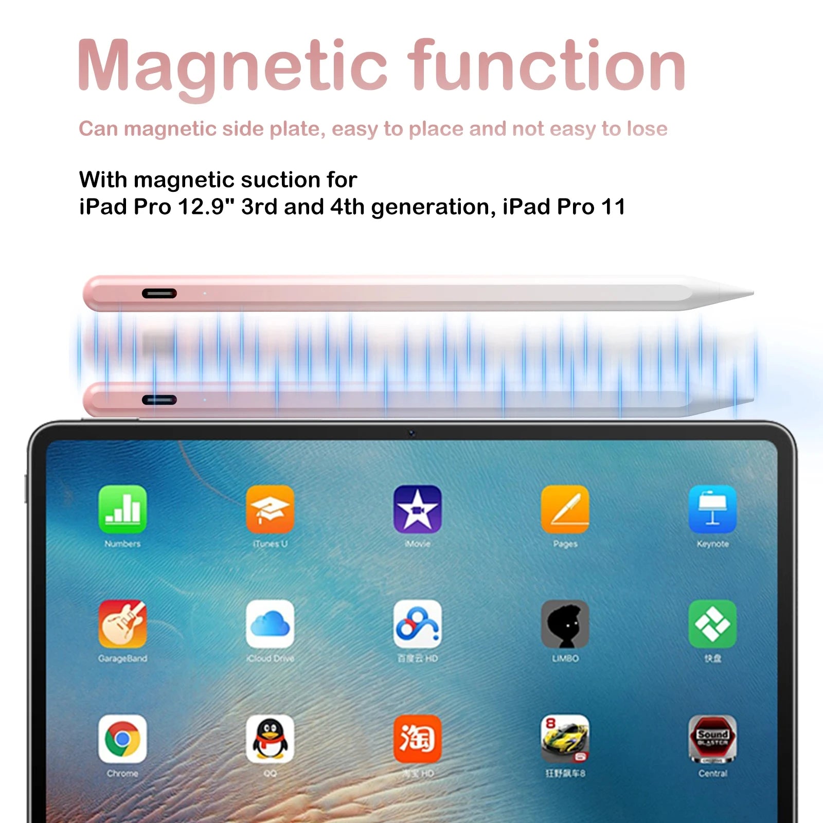 Universal Gradient Stylus Pen Compatible For Android and iOS Tablet Phones Touch Screens Stylus Pencil For iPad Lenovo Xiaomi